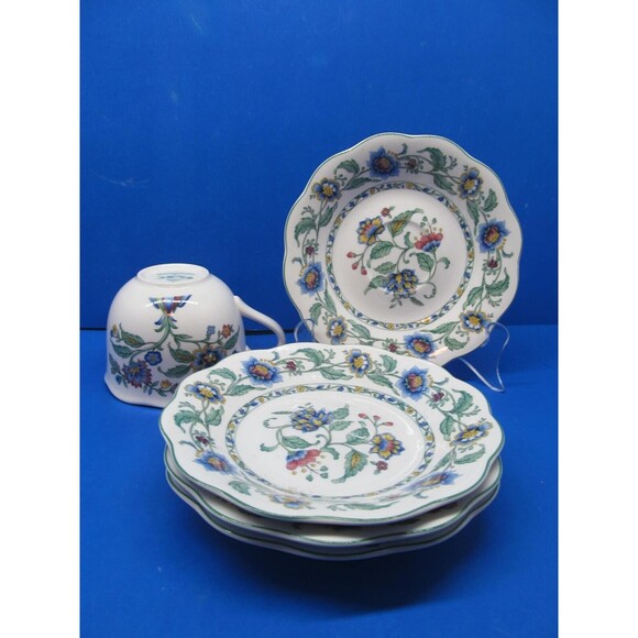 Nikko Oriental Garden Cup And 4 Saucers In Excellent Condition - Picture 8 of 16